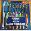 Oral-B Cross Action Advanced Toothbrush with Bacteria Guard Bristles, 8