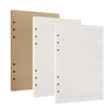 A5 Paper Sheets White and Yellow Blank Refill Pages 6