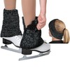 CRS Cross Leg Warmers and Headband Set for Figure Skating.