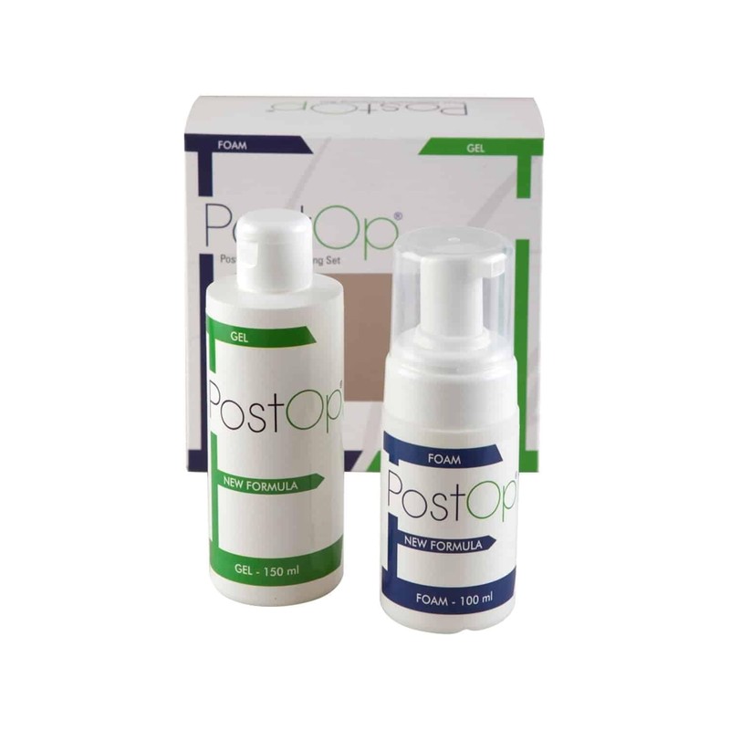 PostOp Kit After Hair Transplantation, Shampoo + Foam, Specially Designed