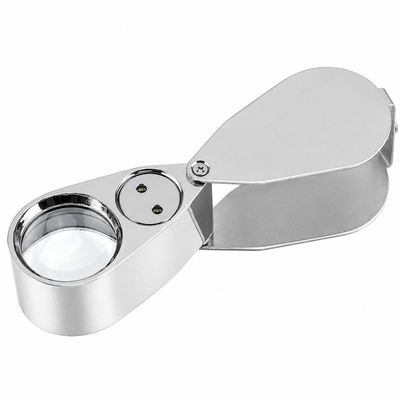 40X Jewelry Loupe Magnifier for Gemstone and Coin Inspection –