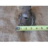 Large CAST IRON Horse Head Ring Hitching Post Barn Holder