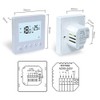 Temperature Controller LCD Backlight Display Week Time Indoor Temperature Display
