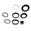 Bicycle Front Fork Bowl Set Aluminum Alloy Dual Bearings Mountain