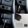 Ginsco Dual Usb Car Charger Adapter 12V 4.2A With Inline