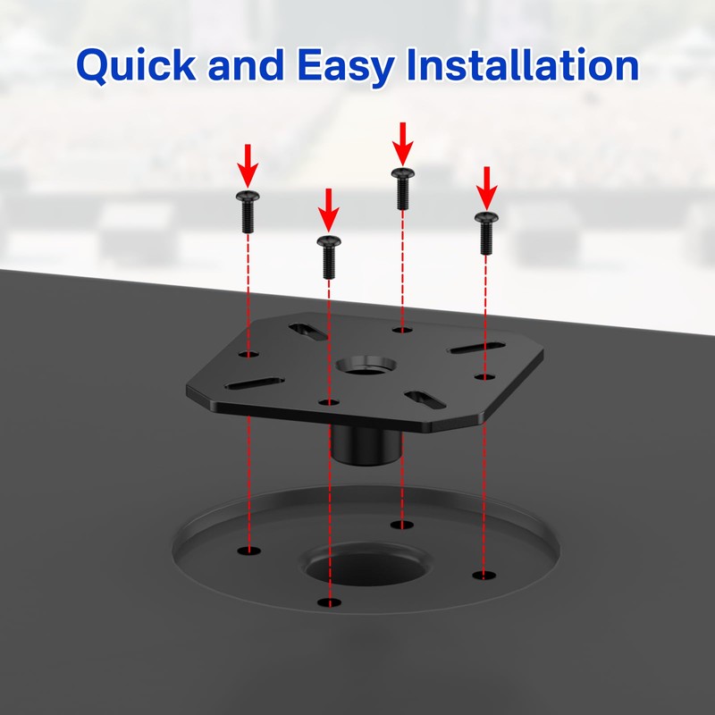 Aiweiwa Metal Speaker Mount Adapter with M20 Threading for DJ/PA