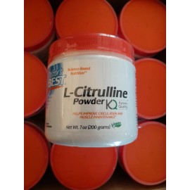 Doctor's Best L-Citrulline Powder 7oz 200g Gluten-Free, Soy-Free, Vegan 9/25