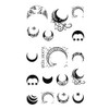 [THE FANTASY] Tattoo Sticker Star Moon Sun Symbol (hm601)