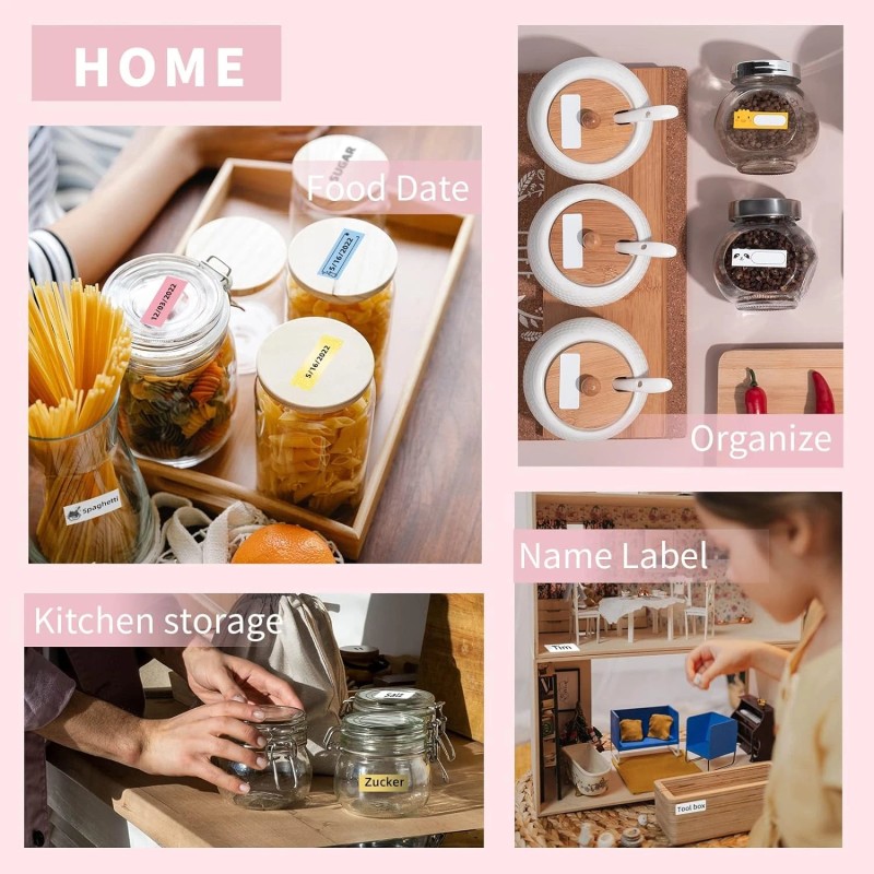 Phomemo D30 Thermal Label Maker Inkless Machine Mini Portable Bluetooth