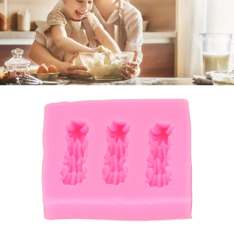 10PCS Silicone Baking Mold Multipurpose High Temperature Resistant DIY Biscuit