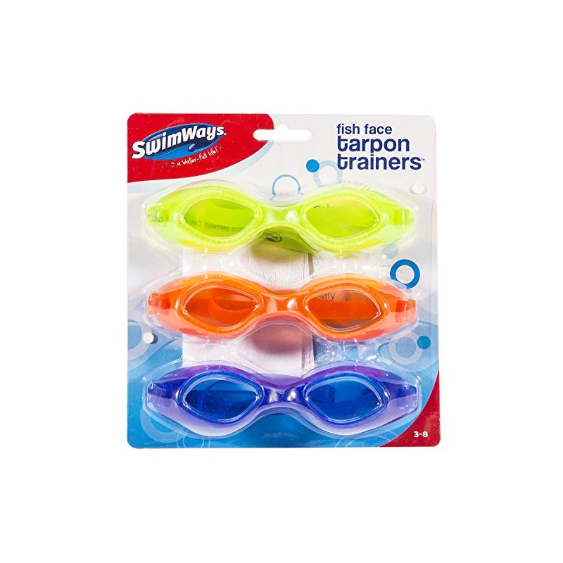 Swimways 6045226 Tarpon Swimming Goggles (Pack of 3)
