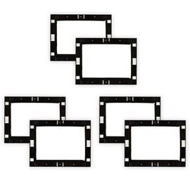 Theater Solutions RK6W in Wall Installation Rough in Kit for 6.5" Speakers 3 Pair Pack