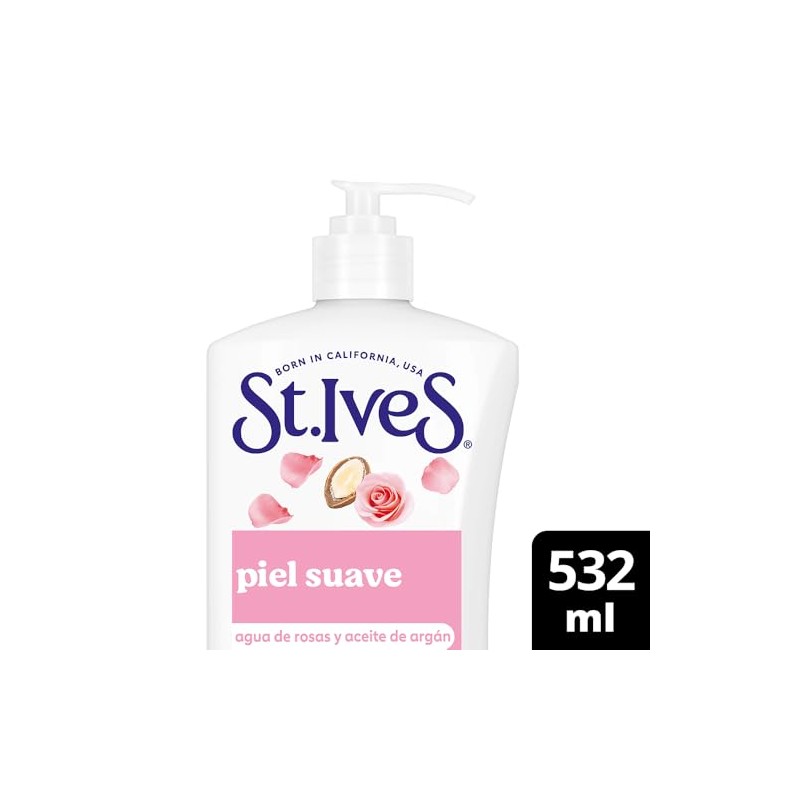 ST IVES crema corporal AGUA DE ROSAS 532ml