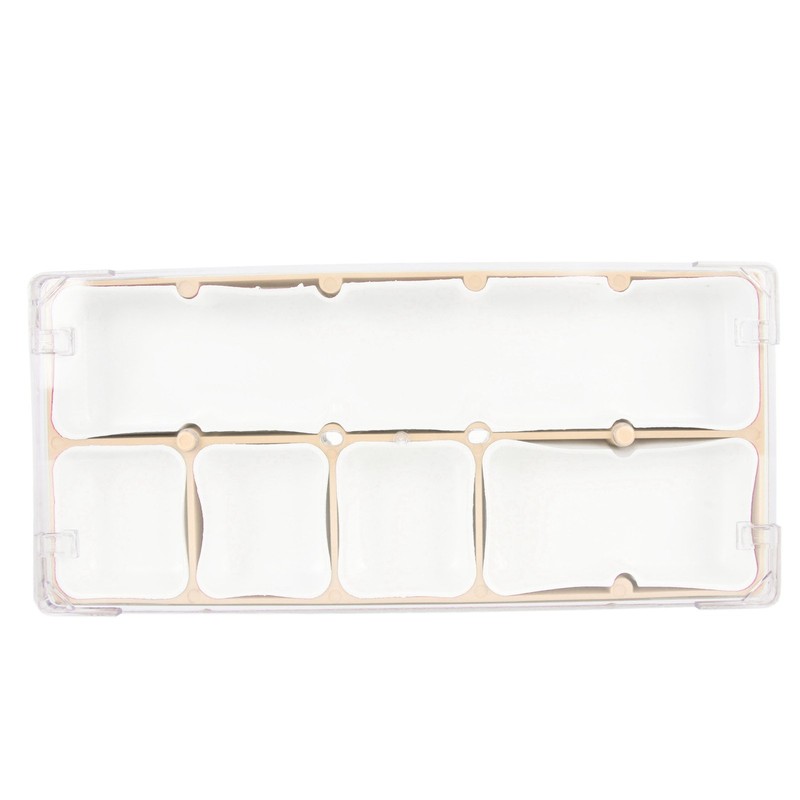 Watch Parts Storage Box Stackable 5 Compartments Acrylic Rubber Watch