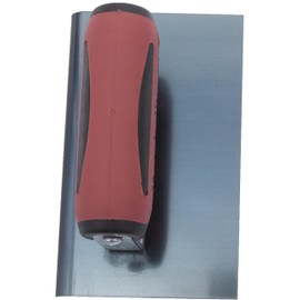 MARSHALLTOWN Straight Concrete Edger, 6 x 4 Blue Steel Blade, 1/2 Lip x 3/8 Radius, Made In The USA, 158BD