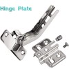 KAPASKI 135 Degree Corner Cabinet Hinge,2Pcs Lazy Susan Self Close