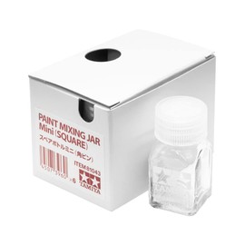 Tamiya Makeup Spare Bottle Mini (Square Bottle) tm043 (Pack of 6)
