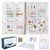 Stitch Book Kit, Embroidery Stitch Book for Beginners, DIY Portable