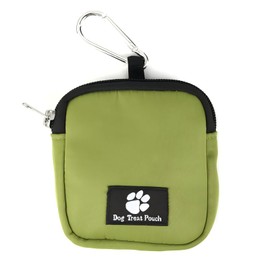 FLYING TAIL Dog Training Pouch, Waist Pack for Outdoor Pet Training, With Trash Bag Holder，Green