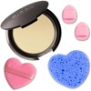 Kit de maquillaje y exfoliación – Polvo compacto Bissú +