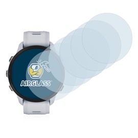 BROTECT Protective Glass for Garmin Forerunner 955 Solar / 955 (Pack of 6) Protective Film Tempered Glass [Extremely Scratch-Resistant 9H, Anti-Fingerprint, U