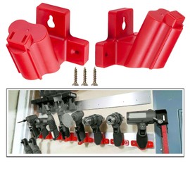 6 Packs Tool Holder Mount Compatible for Milwaukee 12V Drill Tool Hanger Power Tool Storage