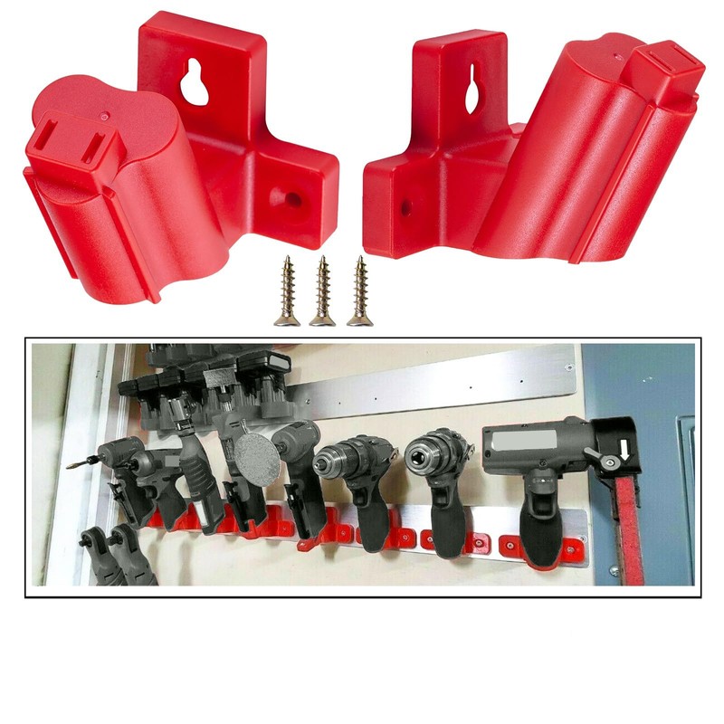 6 Packs Tool Holder Mount Compatible for Milwaukee 12V Drill
