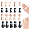 FOSDICK Pack of 20 Finger Splints, Breathable Buddy Loops Finger,