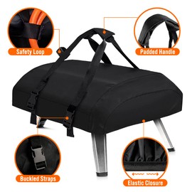 Carry Cover for Ooni Koda 12 inch Pizza Oven, iCOVER Heavy Duty Portable 12 Gas Pizzas Maker Covers Waterproof Outdoor Ovens Accessories