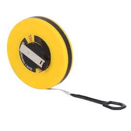 10 M Glasfaserbandmaß, Professionelles Vermessungswerkzeug Zur Messung mit Standardwaagen, Ergonomisches Design, Leicht für Straßen, Eisenbahnen, Elektrizität (15cm)
