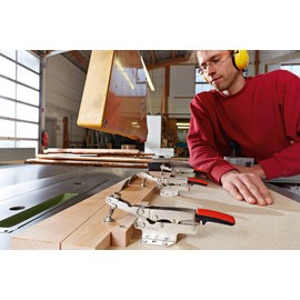 Bessey Clamp, toggle clamp, horizontal low profile, flanged base (STC-HH20)