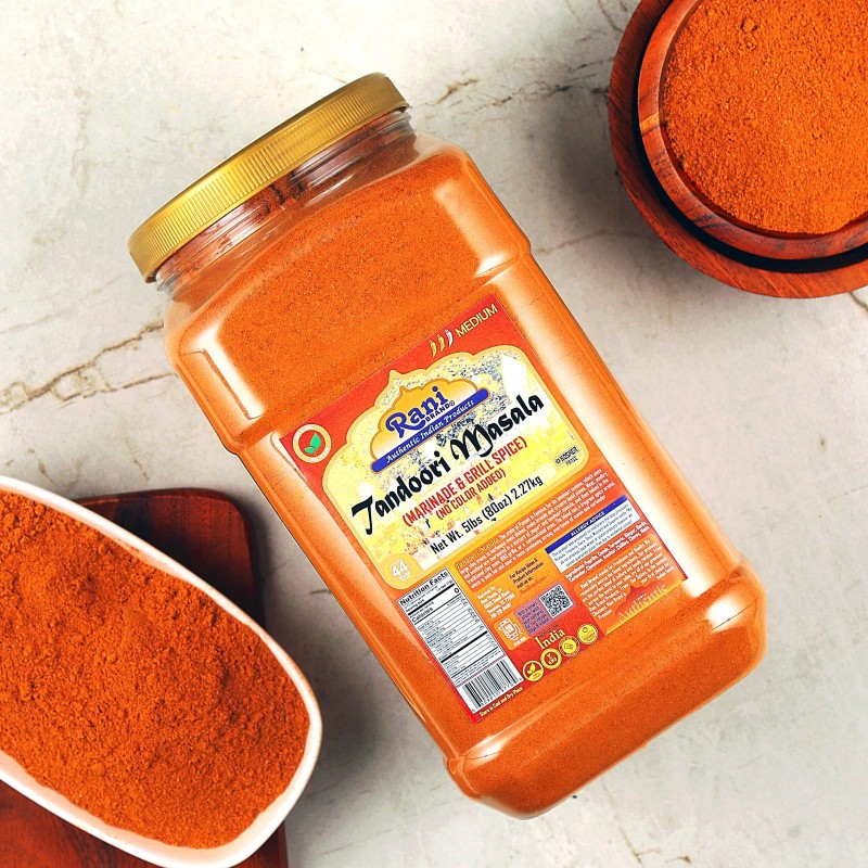 Rani Tandoori Masala Indian 11-Spice Blend 80oz (5lb)
