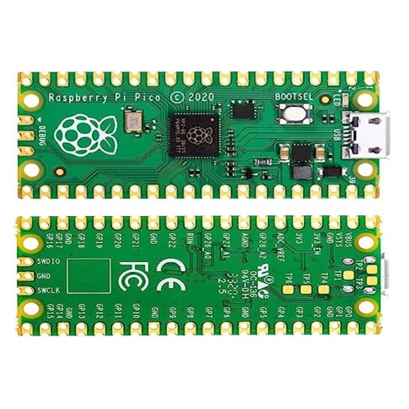 DUBEUYEW Raspberry Pi Pico Flexible Microcontroller Card Based on Raspberry