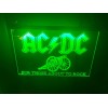 ac dc Led Neon Light Sign / Man Cave /