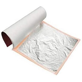 Sim Gold Leaf Leaf, Silver, 60mm x 60mm,637913211041