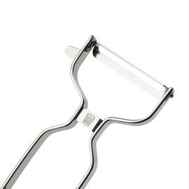 Chefkoch Premium Peeler Set, Stainless Steel - Julienne Peeler & Two-Way Peeler for Quick Peeling - Dishwasher Safe, Left & Right Handed - Silver