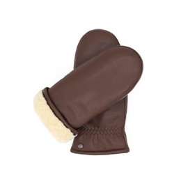 Weikert gloves mittens made from pure Merino lambskin and robust lambskin nappa leather - 7