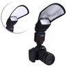 Universal Flash Reflector Diffuser,Portable Outdoor Soft Intense Light Flash Speedlite