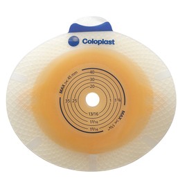 ConvaTec, Hollister Coloplast Precut Standard Wear Ostomy Barrier 50 mm Flange 5 per Box