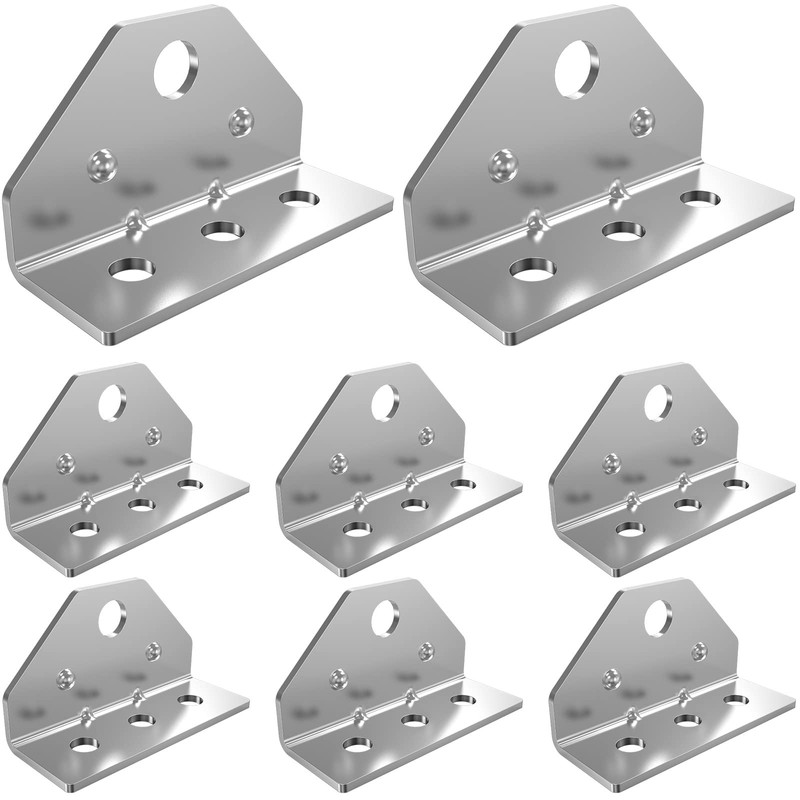 8 PCS Boat Trailer Top Angle Swivel Top Angle Bracket,Galvanized