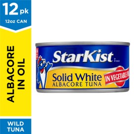 StarKist Solid White Albacore in Oil - 12 oz Can ( Pack of 12)