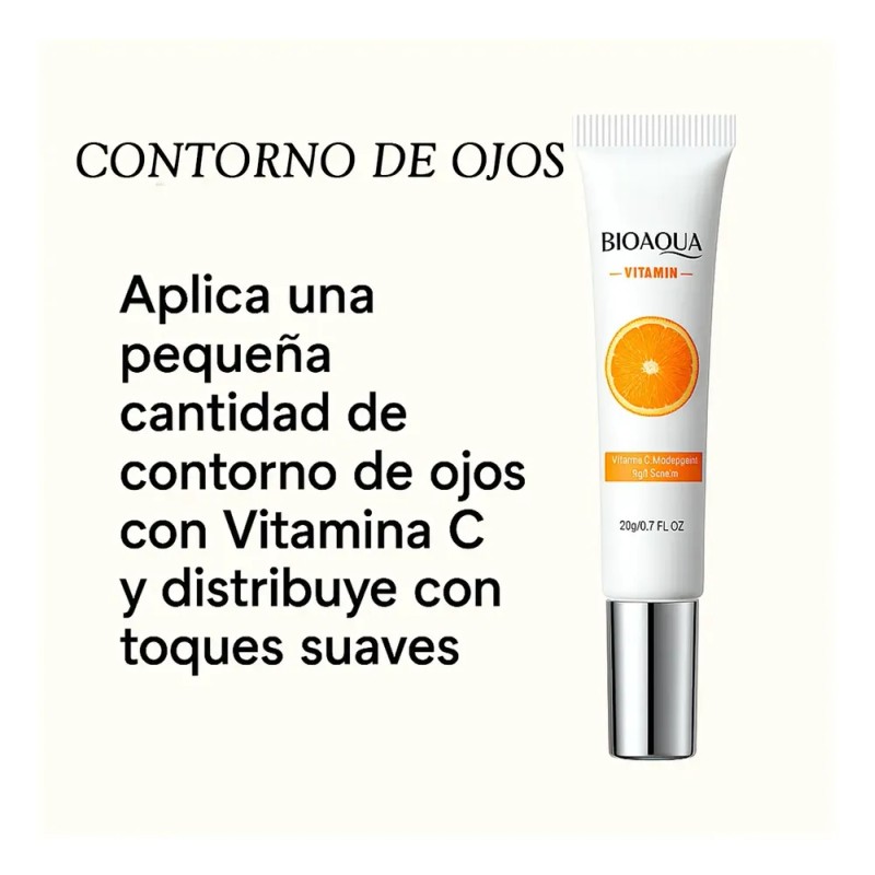 Bioaqua Set 6 Pasos Estilo Coreano-luminosidad + Antiarrugas