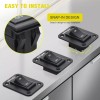 Nilight ON-Off Switch Panel 4 PIN DPST Toggle Switch Panel