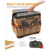 Foxrino Heavy Duty Tool Bag 16-Inch, 42-Pocket Portable Empty Tool