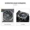 Thermalright TL-9015 92mm Slim Fan, 2700RPM,4-Pin CPU FAN, PWM Control,