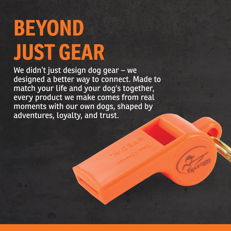 SportDOG Roy Gonia Special Whistle - Long-Range Projection Hunting Dog