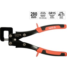 Yato Profile Pliers 280 mm Type Composite Pliers Drywall Metal Profiles Joining Stand
