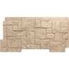 Ekena Millwork PNU24X48CROF EverStone Castle Rock, 49" W x 24