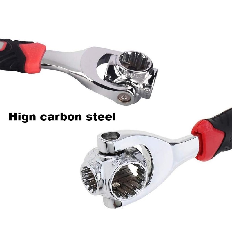 52 in 1 Socket Wrench 1 pcs, Stainless Steel Professional