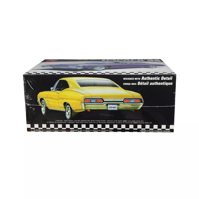 AMT 981 1967 Chevrolet Impala SS 1:25 Scale Plastic Model
